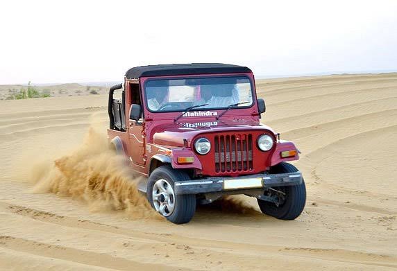 Jeep safari in jaisalmer